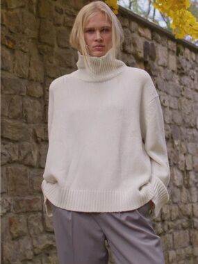 The High-Neck Oversized Berkshire Sweater